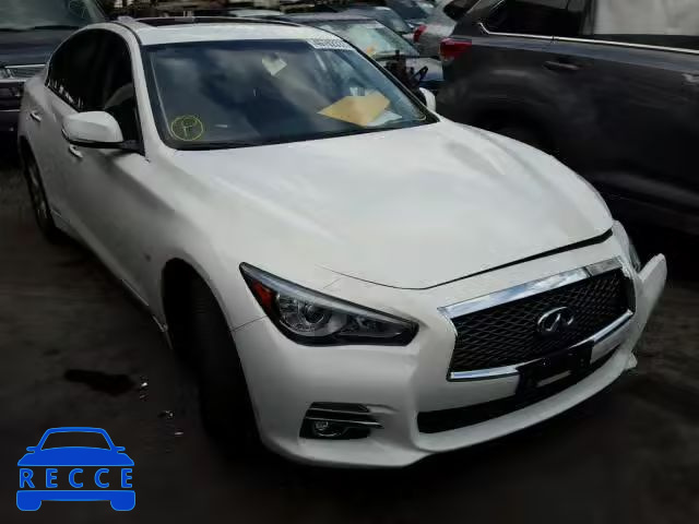 2014 INFINITI Q50 BASE JN1BV7AP3EM682325 зображення 0