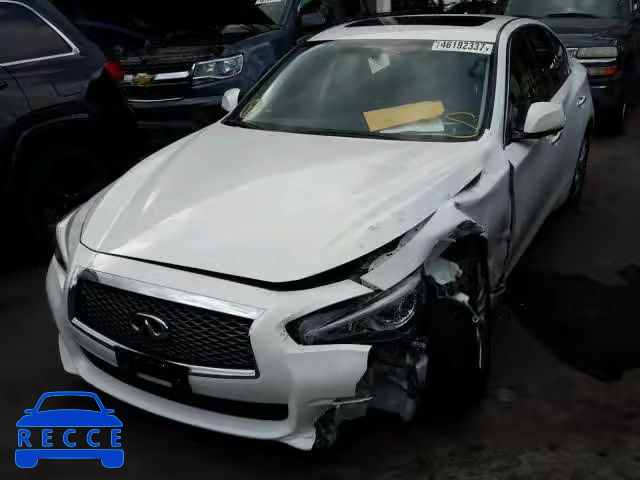 2014 INFINITI Q50 BASE JN1BV7AP3EM682325 зображення 1