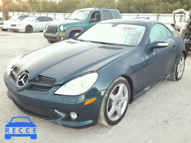 2005 MERCEDES-BENZ SLK 350 WDBWK56F95F048208 зображення 1