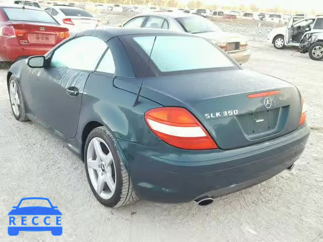 2005 MERCEDES-BENZ SLK 350 WDBWK56F95F048208 image 2