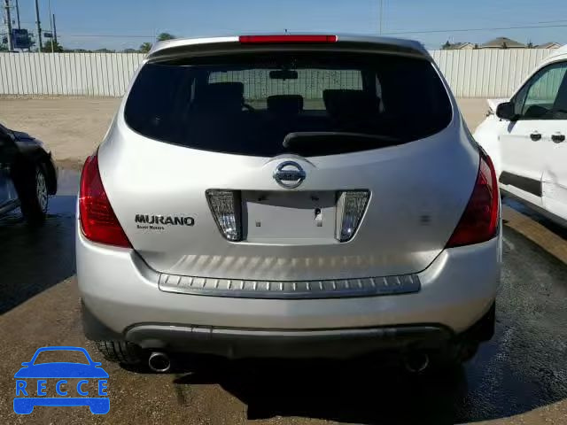 2006 NISSAN MURANO SL JN8AZ08T66W407713 image 8