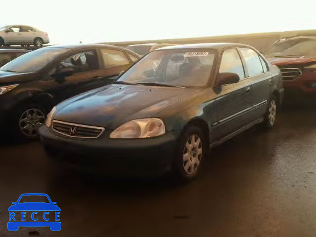 2000 HONDA CIVIC BASE 2HGEJ6619YH534824 image 1