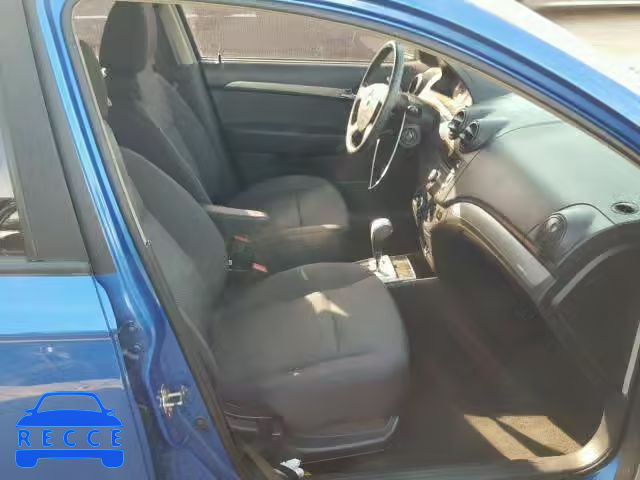 2009 CHEVROLET AVEO LS KL1TD56E49B643896 image 4