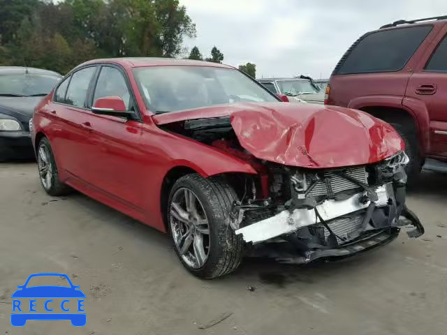 2014 BMW 335 WBA3B9C56EP458480 зображення 0