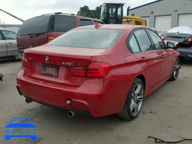 2014 BMW 335 WBA3B9C56EP458480 зображення 3