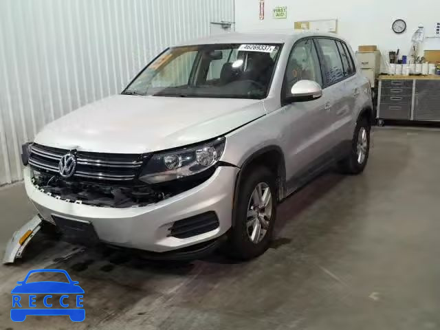 2012 VOLKSWAGEN TIGUAN S WVGAV7AX6CW549547 зображення 1