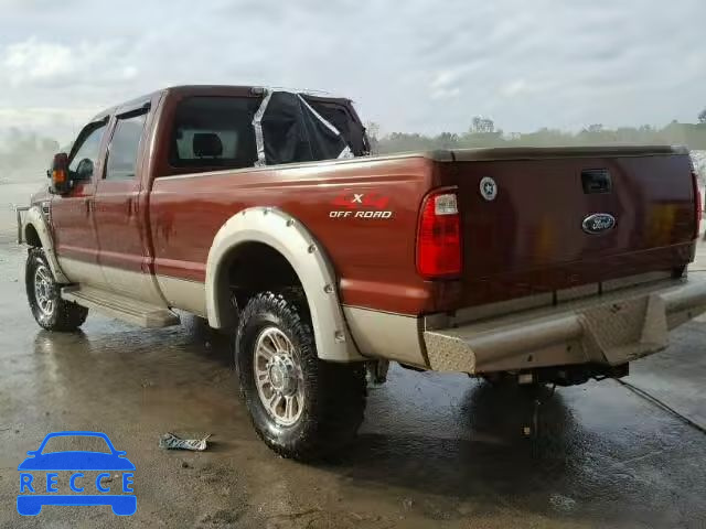 2008 FORD F350 SRW S 1FTWW31R08EA12493 зображення 2