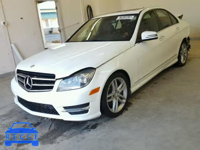 2014 MERCEDES-BENZ C 250 WDDGF4HBXEA954501 зображення 1