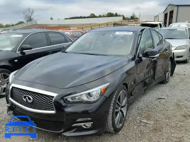 2015 INFINITI Q50 BASE JN1BV7AP0FM336136 image 1