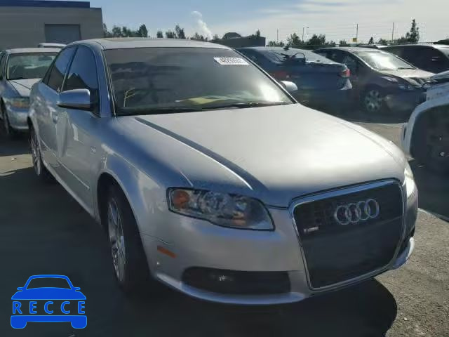 2008 AUDI A4 2.0T WAUAF78EX8A109175 image 0