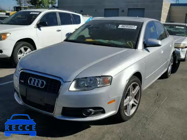 2008 AUDI A4 2.0T WAUAF78EX8A109175 image 1