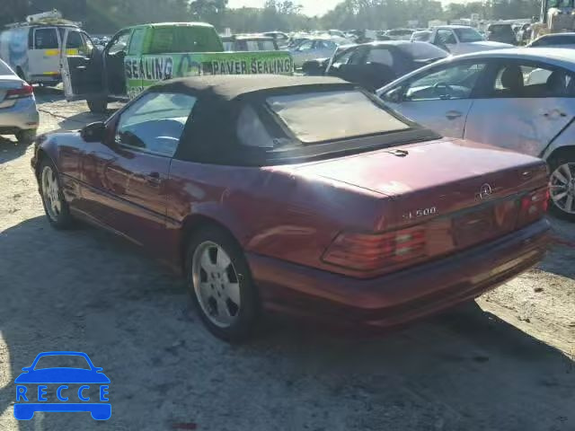 2001 MERCEDES-BENZ SL 500 WDBFA68F31F197164 image 2