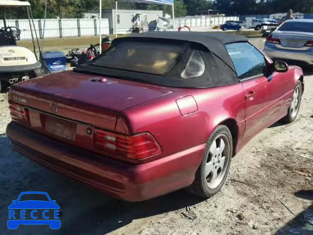 2001 MERCEDES-BENZ SL 500 WDBFA68F31F197164 image 3