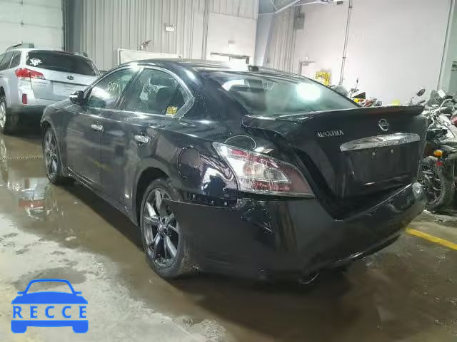 2014 NISSAN MAXIMA S 1N4AA5AP7EC491253 зображення 2