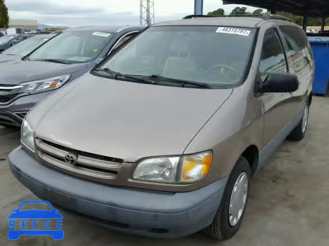 1998 TOYOTA SIENNA LE 4T3ZF13C7WU078877 image 1
