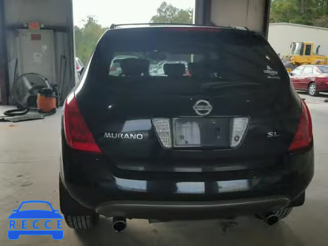 2005 NISSAN MURANO SL JN8AZ08T05W322106 image 8