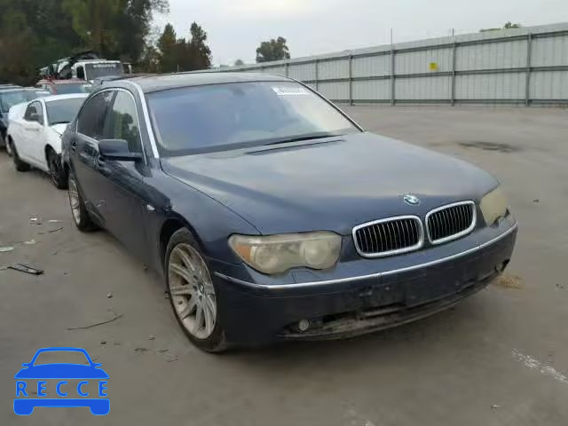 2003 BMW 745 LI WBAGN63423DR11586 Bild 0