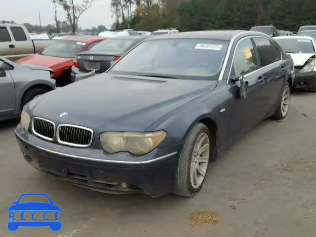 2003 BMW 745 LI WBAGN63423DR11586 image 1