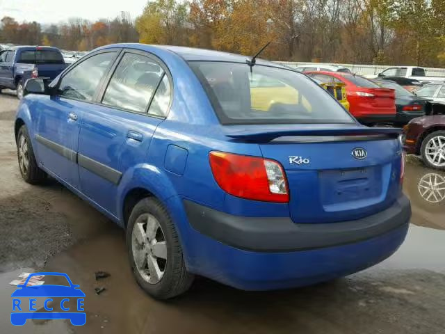 2007 KIA RIO BASE KNADE123176200776 image 2