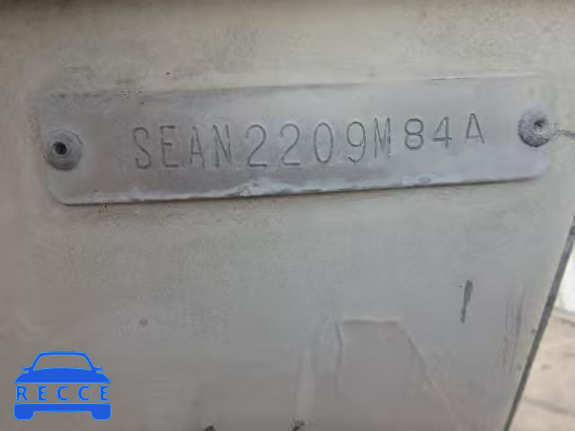 1985 SEAN BOAT W/TRL SEAN2209M84A image 9
