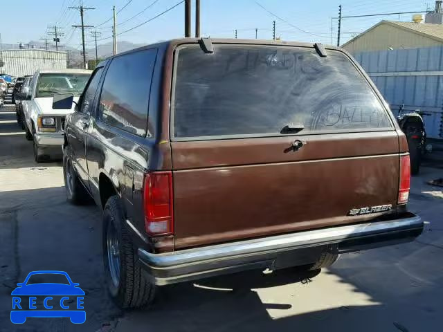 1988 CHEVROLET BLAZER S10 1GNCS18R1J8142934 image 2