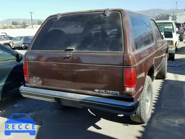 1988 CHEVROLET BLAZER S10 1GNCS18R1J8142934 image 3