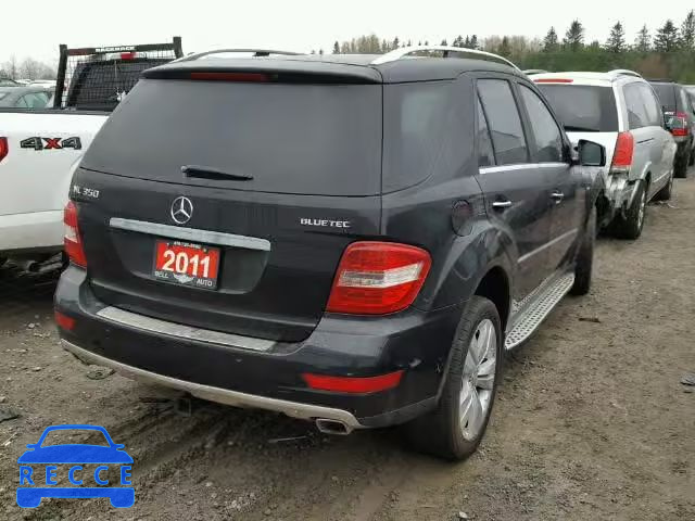 2011 MERCEDES-BENZ ML 350 BLU 4JGBB2FB7BA673156 зображення 3