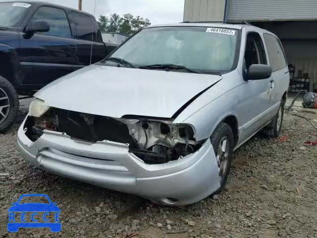 2002 NISSAN QUEST GLE 4N2ZN17TX2D817337 image 1