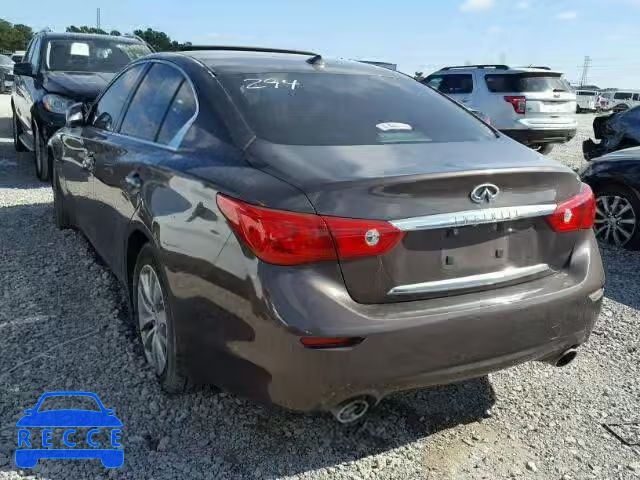 2014 INFINITI Q50 BASE JN1BV7AP8EM685012 зображення 2