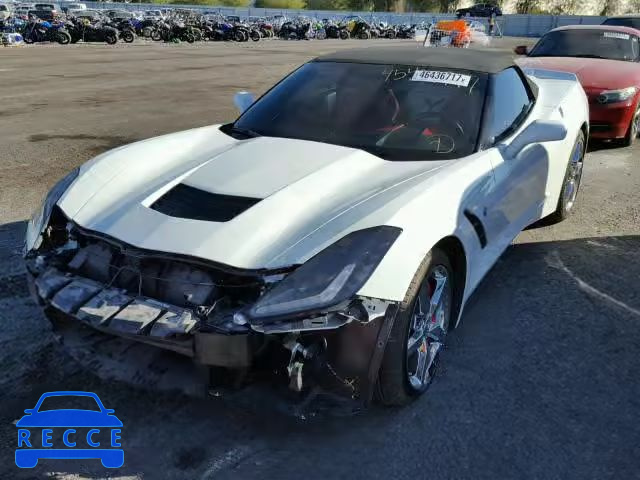 2014 CHEVROLET CORVETTE S 1G1YF3D77E5121105 зображення 1