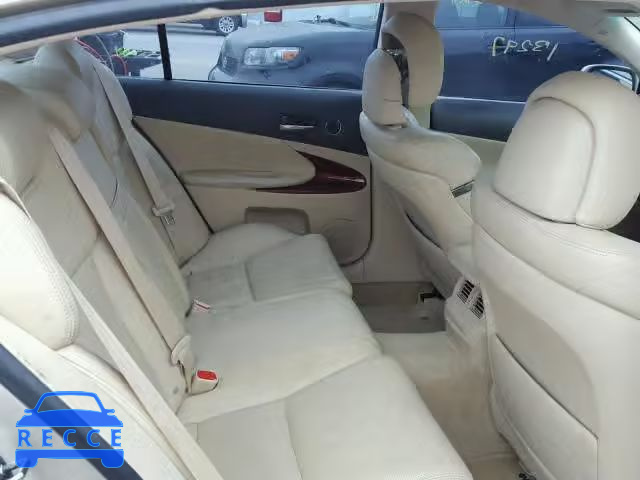 2010 LEXUS GS JTHBE1KS6A0050609 зображення 5