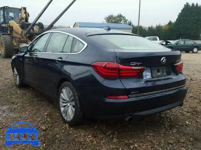 2014 BMW 535 XIGT WBA5M4C54ED183604 зображення 2