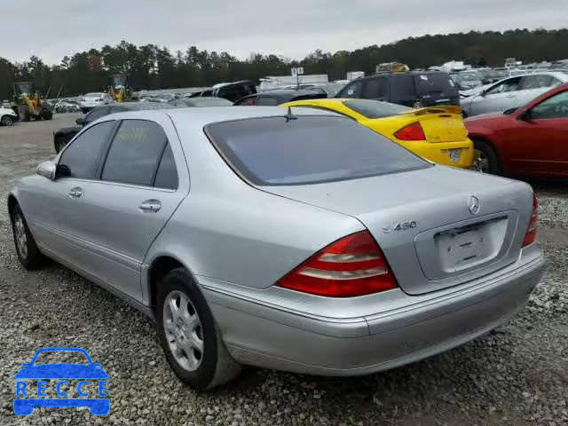 2002 MERCEDES-BENZ S 430 WDBNG70J82A295895 зображення 2