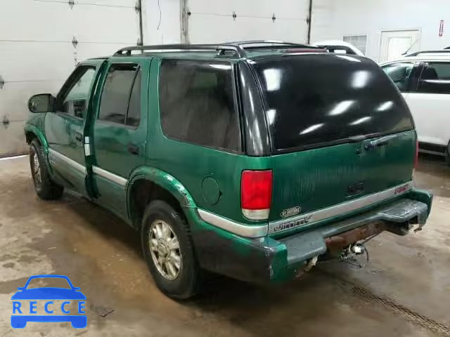 1999 GMC ENVOY 1GKDT13W7X2527177 image 2