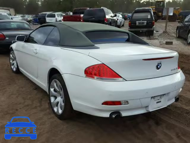 2005 BMW 645 CI AUT WBAEK73405B326560 зображення 2