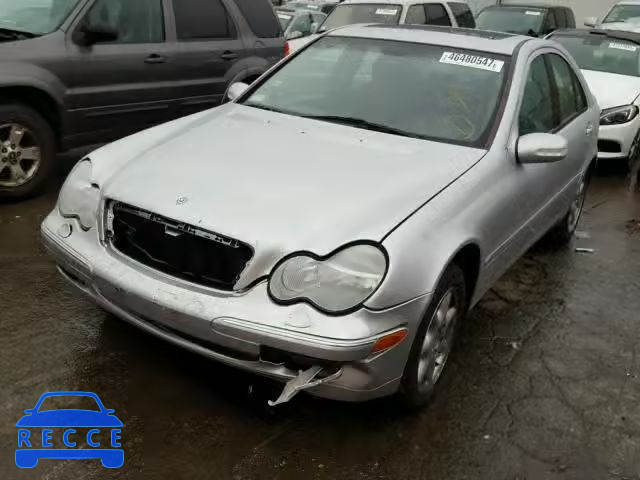 2002 MERCEDES-BENZ C 240 WDBRF61J42F275983 Bild 1