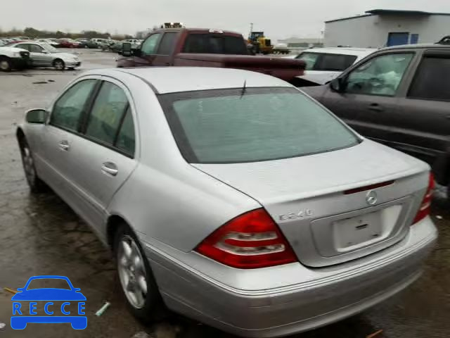 2002 MERCEDES-BENZ C 240 WDBRF61J42F275983 image 2