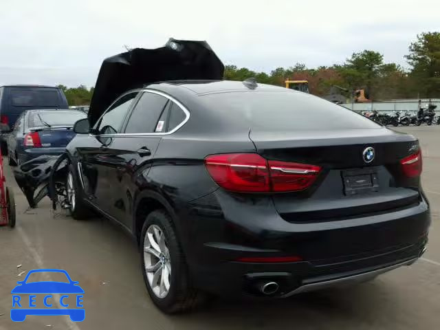 2015 BMW X6 XDRIVE3 5UXKU2C53F0N77970 image 2