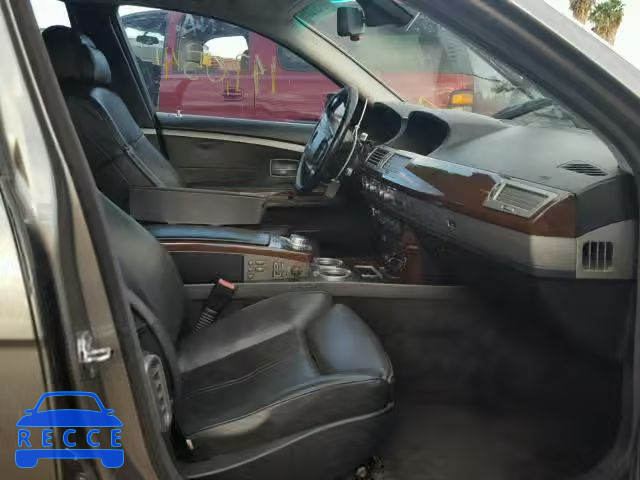 2006 BMW 750 LI WBAHN83536DT26562 image 4