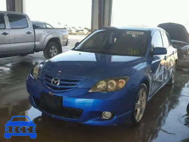 2004 MAZDA 3 HATCHBAC JM1BK343441200081 зображення 1