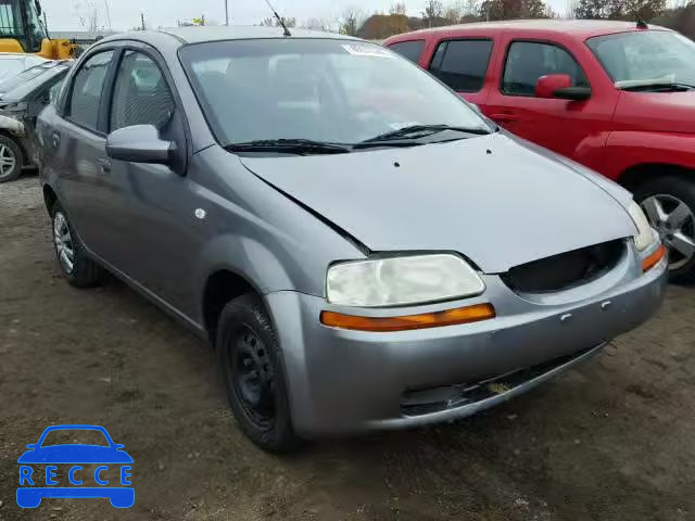 2006 CHEVROLET AVEO BASE KL1TD56686B601378 image 0