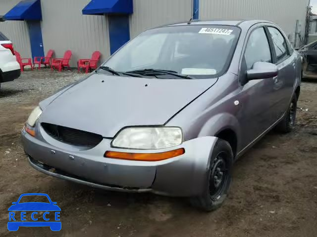 2006 CHEVROLET AVEO BASE KL1TD56686B601378 image 1