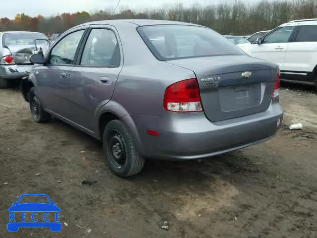 2006 CHEVROLET AVEO BASE KL1TD56686B601378 image 2