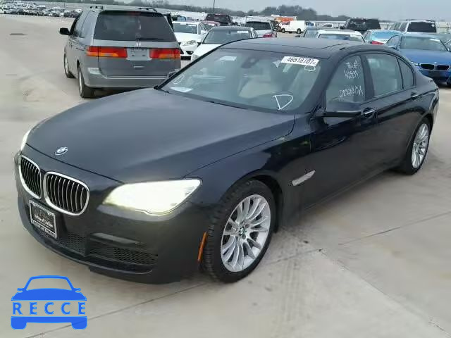 2014 BMW 750 LXI WBAYF8C53ED652793 зображення 1