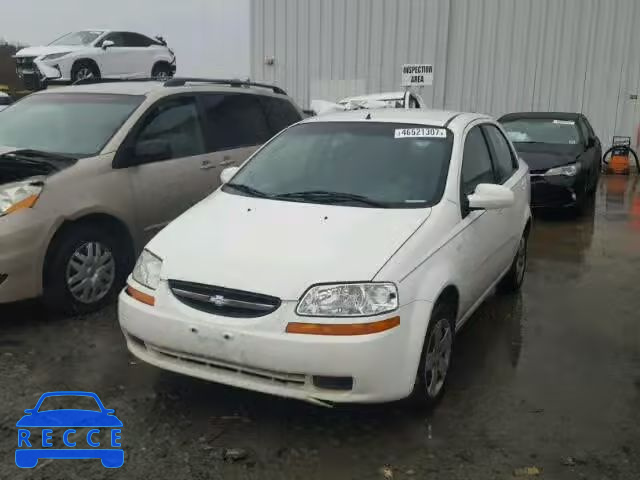 2006 CHEVROLET AVEO BASE KL1TD56606B535215 image 1