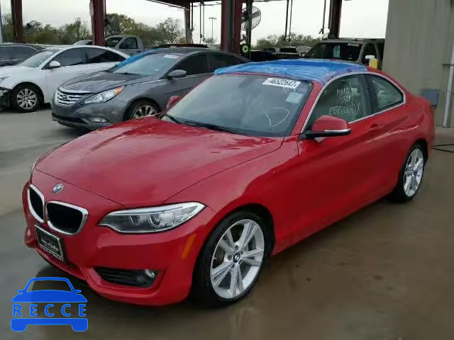 2014 BMW 228 I WBA1F5C57EV255629 image 1