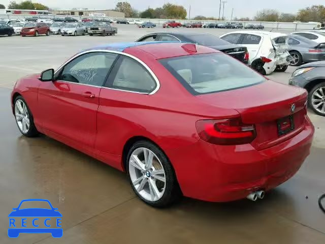 2014 BMW 228 I WBA1F5C57EV255629 image 2