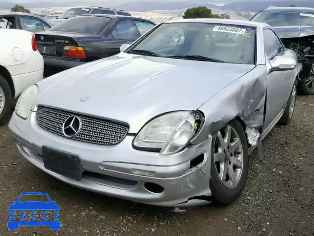 2002 MERCEDES-BENZ SLK 230 KO WDBKK49F82F251252 image 1