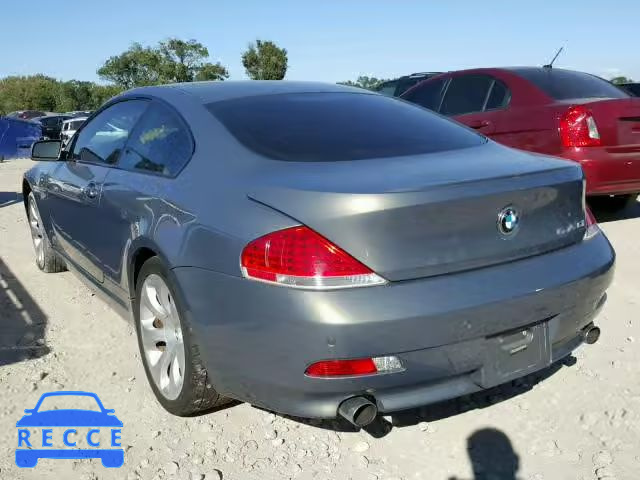 2005 BMW 645 CI AUT WBAEH73445B216089 зображення 2