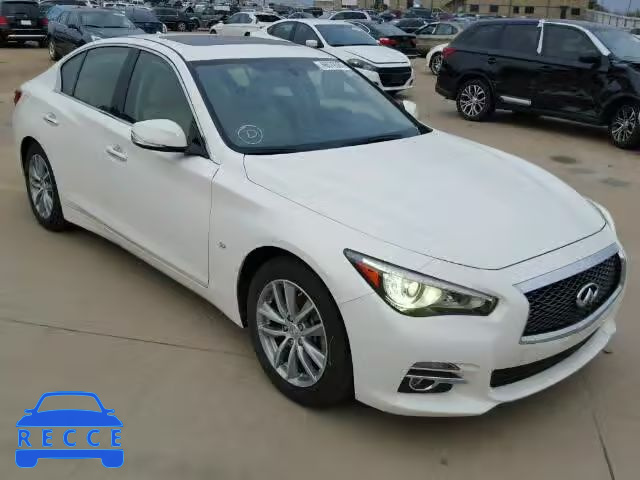 2014 INFINITI Q50 BASE JN1BV7AP3EM677612 зображення 0